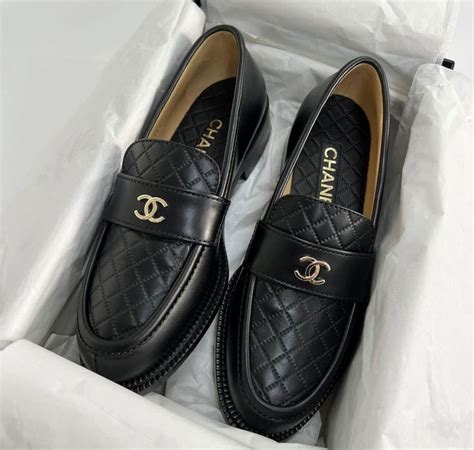 chanel loafers with chain|Chanel loafers men.